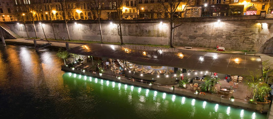 Péniche des jardins du Pont Neuf